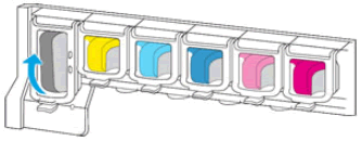 Removing the ink cartridge