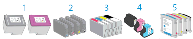 Cartridge types