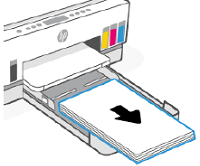 Removing any paper from the input tray