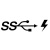 Identifying the USB SuperSpeed 10 Gbps port with HP Sleep and Charge