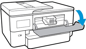 Opening the ink cartridge access door