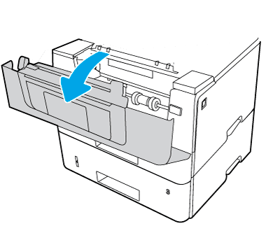 HP LaserJet Pro 4001-4004, MFP 4101-4104 - Installation du bac d' alimentation papier en option