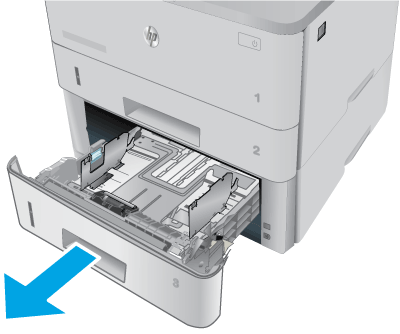 Clear Paper Jam in Tray 2 HP LJ Pro 4001-4004, MFP 4101-4104