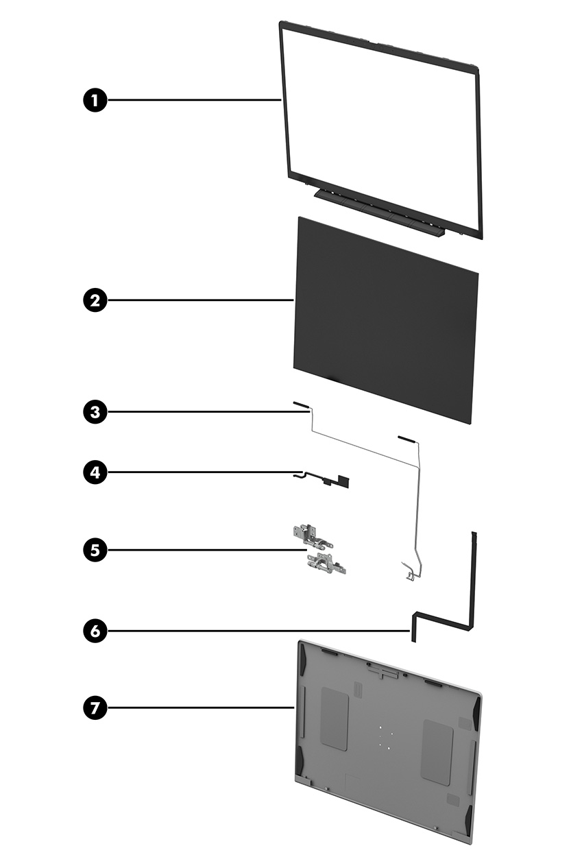 Illustrated parts catalog | Wsparcie HP®