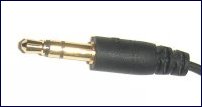 Standard three-pin jack