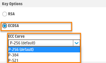 HP Enterprise, HP Managed - ECDSA feature added in HP FutureSmart 5.4 ...