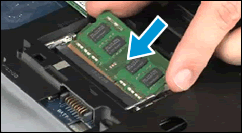 Reseating the memory module
