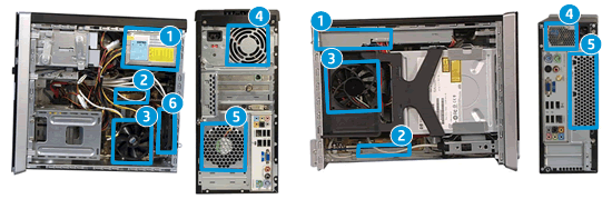 Finding fans for HP Desktop and Slimline computers