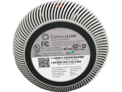 Example of CenturyLink Modem