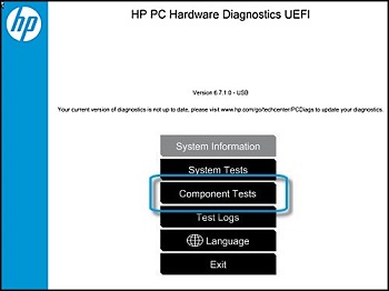 Selecting Component Tests