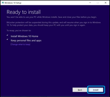HP PC - 最新バージョンのWindows 10をインストールする | HP