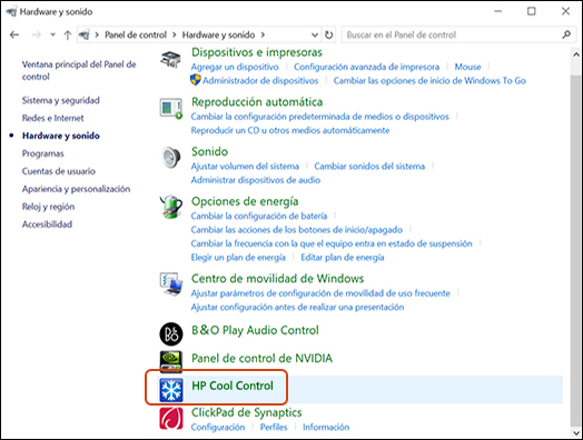 Notebooks HP - Uso de HP Cool Control para reducir el calor | undefined
