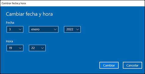 Como cambiar la hora en windows new arrivals