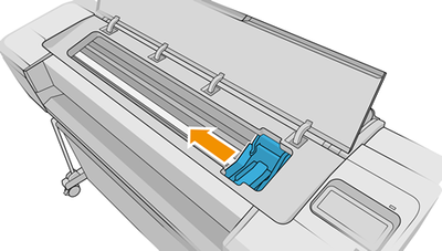 Storing printhead carriage