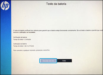 Notebooks HP - o erro 601 ou 60X é exibido em uma tela preta | Suporte HP®