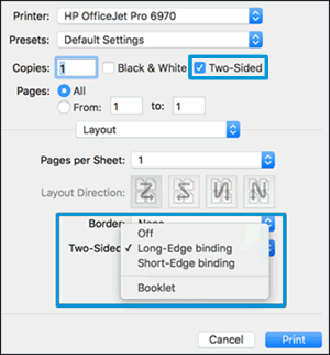 Print on both sides of paper with an HP | HP® Customer Support