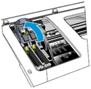 Lifting the printhead latch