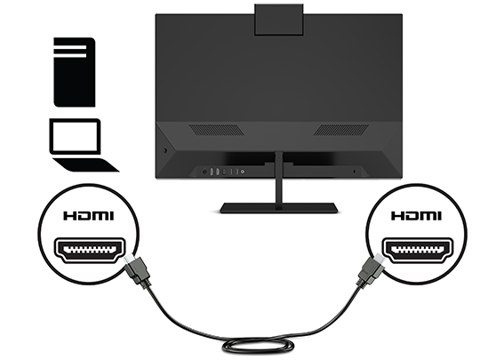 HDMIケーブルの接続