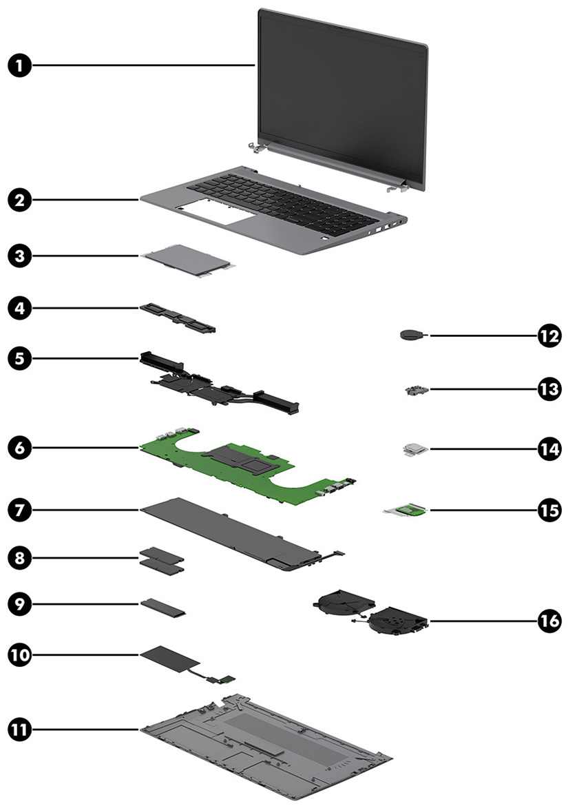 Illustrated parts catalog | HP® Support