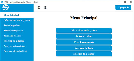 Ordinateurs HP - Affichage d'un message 