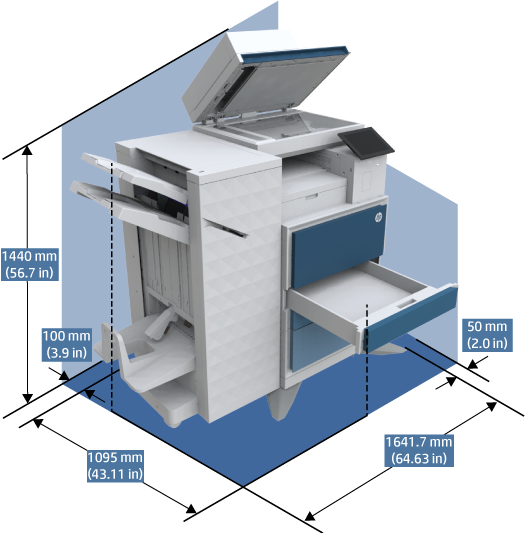 HP LaserJet Managed MFP E731, E73130, E73135, E73140 Printer