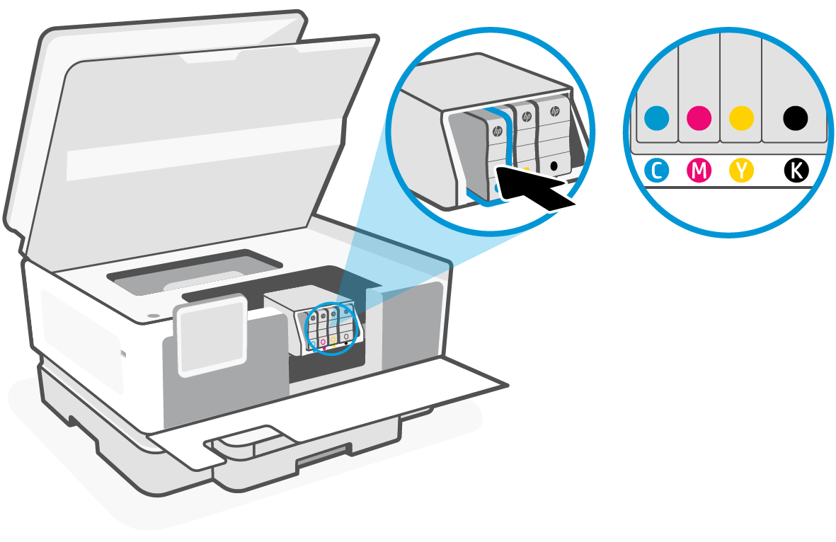 impressoras-hp-officejet-pro-9120-substituir-um-cartucho-de-tinta