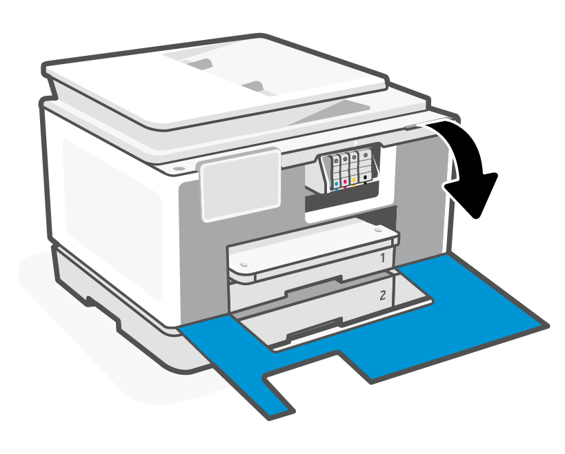 Custodia Antipolvere Impermeabile Per Stampanti HP OfficeJet Pro 9020/9025/9028 - Copertura In Nylon Grigio Argento, Antistatica, Su Misura (35,6x30,5x17 Cm) - 4