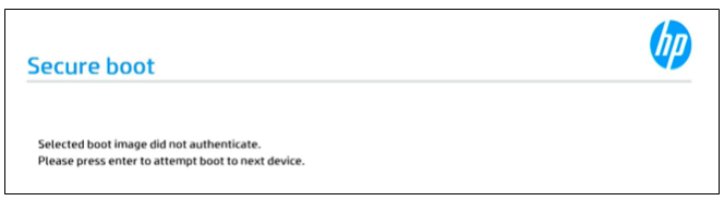 HP ノートブックとHP モバイルワークステーション - Windowsが起動する
