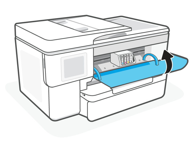 HP OfficeJet Pro 9720 Printers Replace an ink cartridge HP® Support