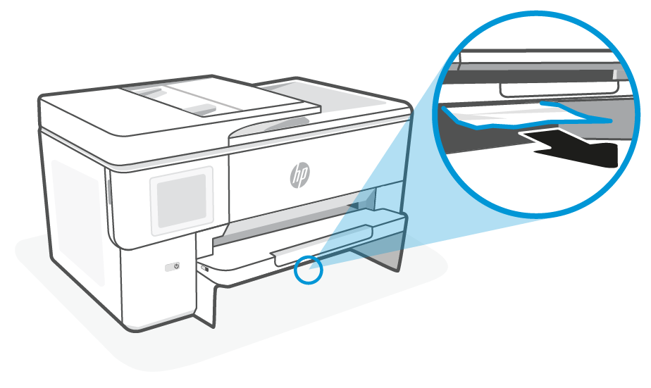 Imprimantes HP OfficeJet Pro 9720 — Erreur "Bourrage papier" Assistance HP®