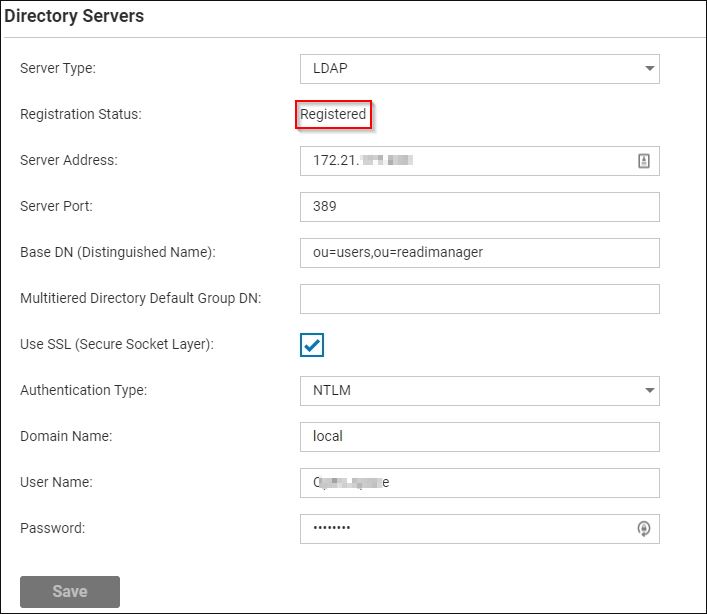 Configure Directory Server in provider mode. HP® Support