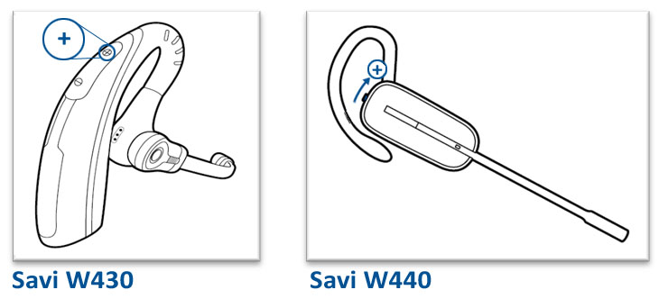 Plantronics savi 2024 400