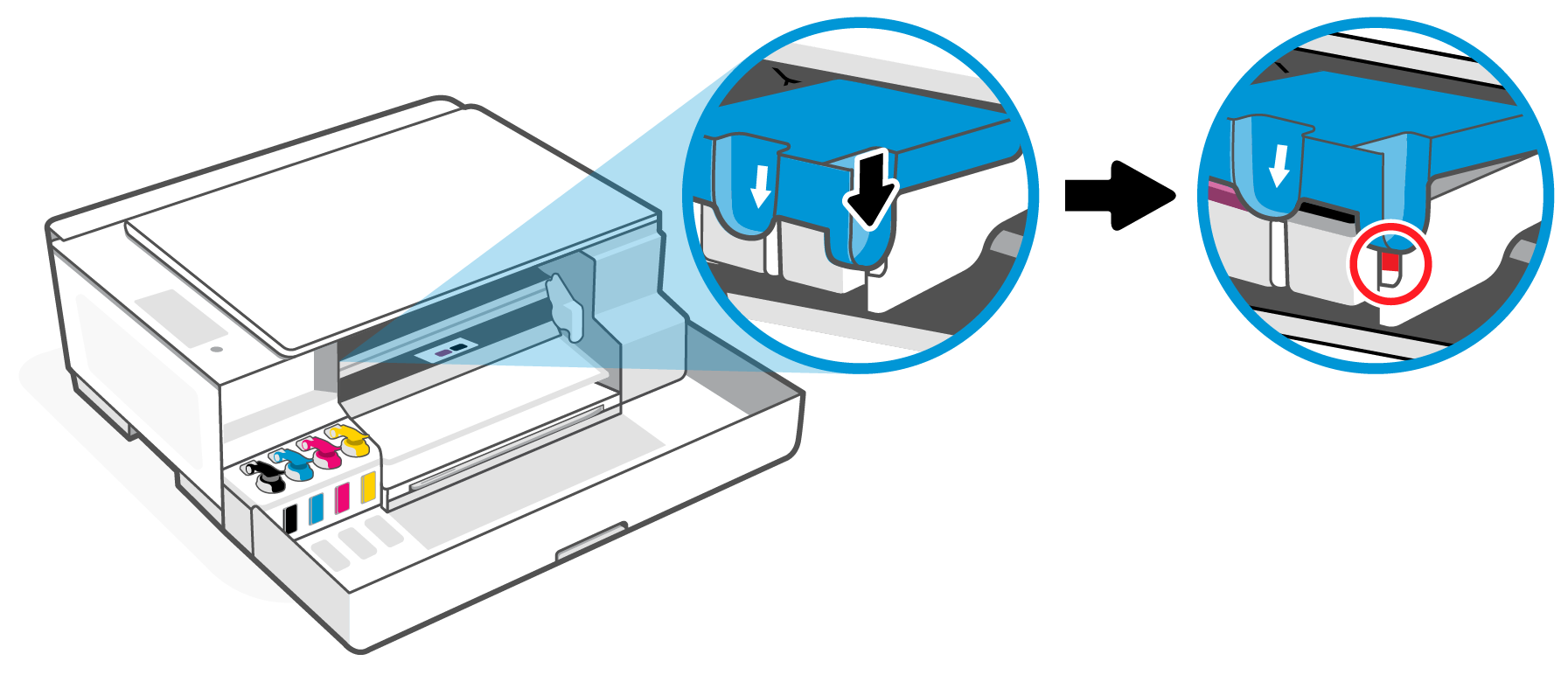 HP Smart Tank Printers 'E4' error (Paper Jam) HP® Support