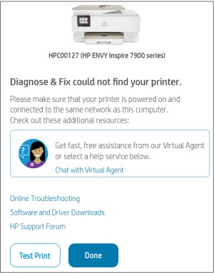 HP Smart Tank 7305 All-in-One - Troubleshooting