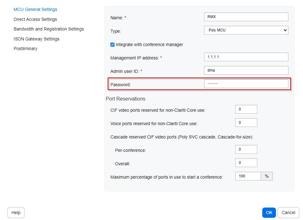 RealPresence Collaboration Server lost connection with Poly Clariti