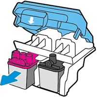 Removing the printhead from the carriage