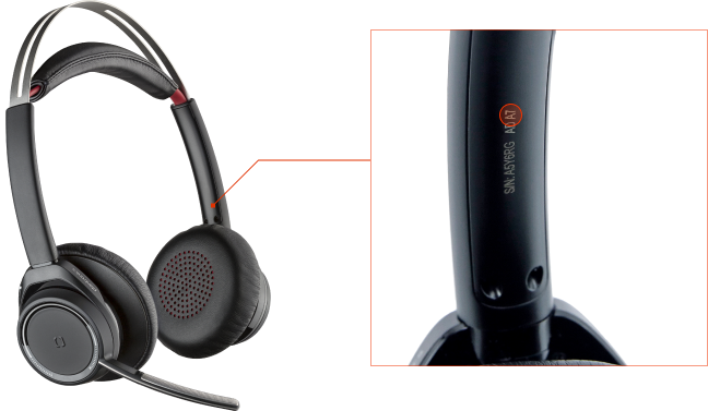 Voyager Focus Date code location. | HP® Support