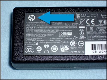 Hp elitebook online charging light