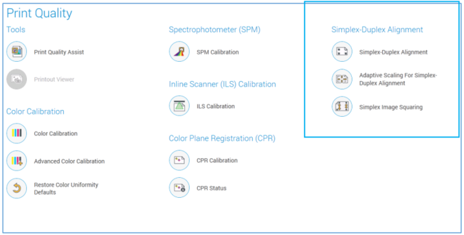 Simplex – Duplex Alignment | HP® Support