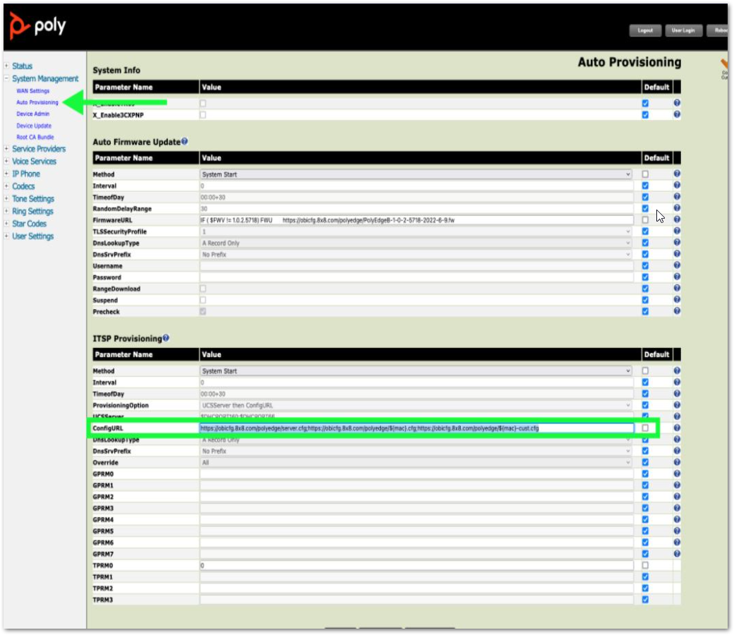 How To Manually Provision a Poly Edge B Phone with 8x8. HP® Customer