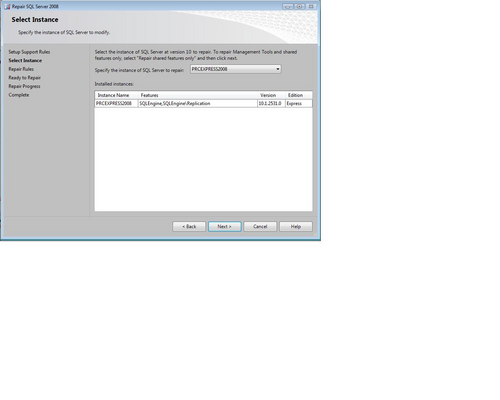 Print Care and Microsoft SQL errors HP® Customer Support