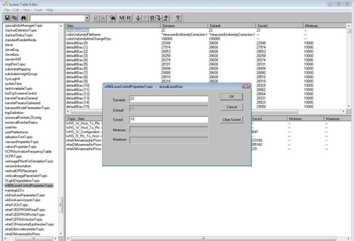 Changing Writing Head Laser parameters for #18 lasers | دعم HP®‎