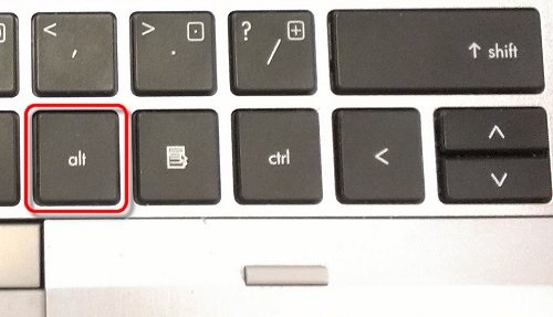 HP 電腦 - 在 Windows 中透過鍵盤輸入替代字元 | HP® 支援