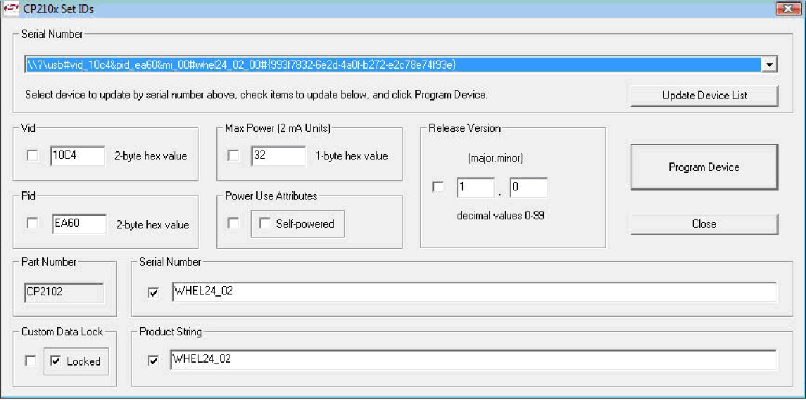 WHEL name change — for new writing head installation on HP Indigo w7200 ...