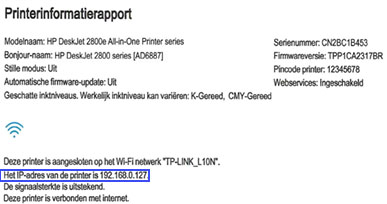 HP printer instellen (ingebouwde Windows-driver) | HP® ondersteuning