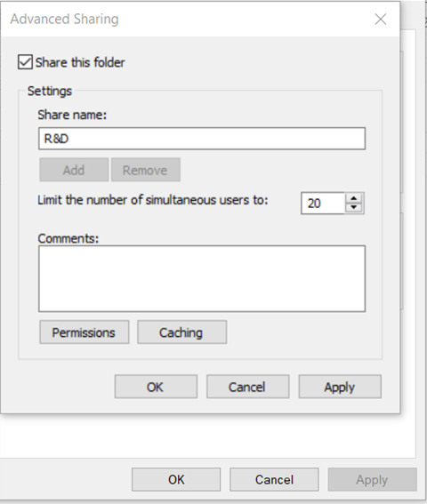 Configure a network folder | HP® Customer Support
