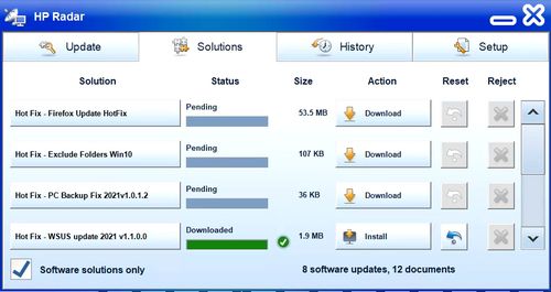 Windows updates and install hot fixes | HP® Support