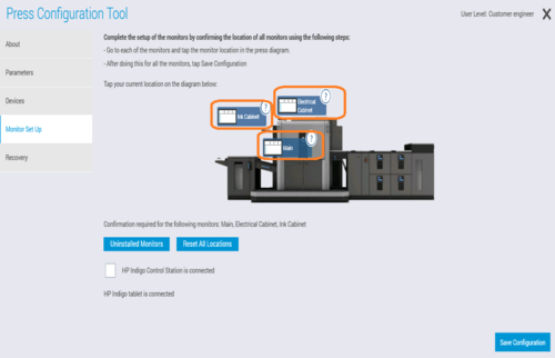 Check the press monitor settings HP® Support