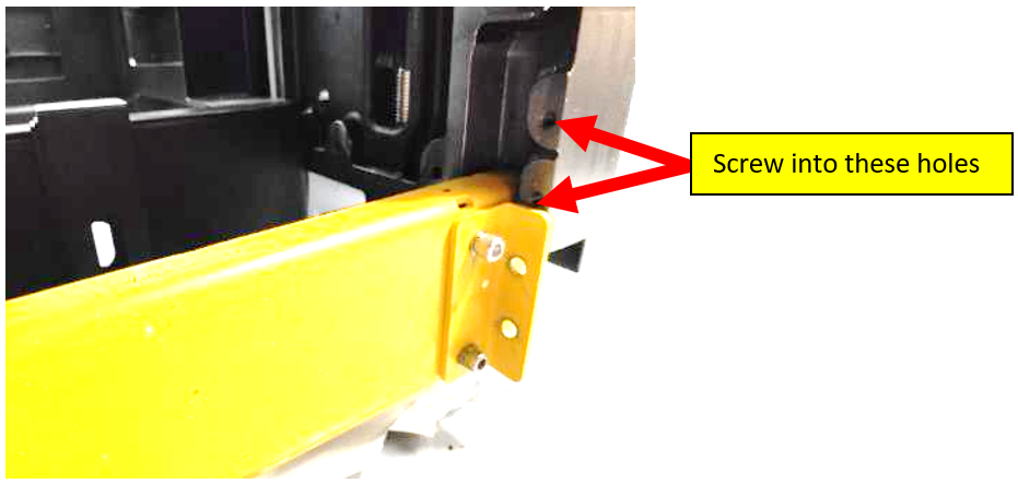 Removing the stacker and theattachment frame | HP® Support