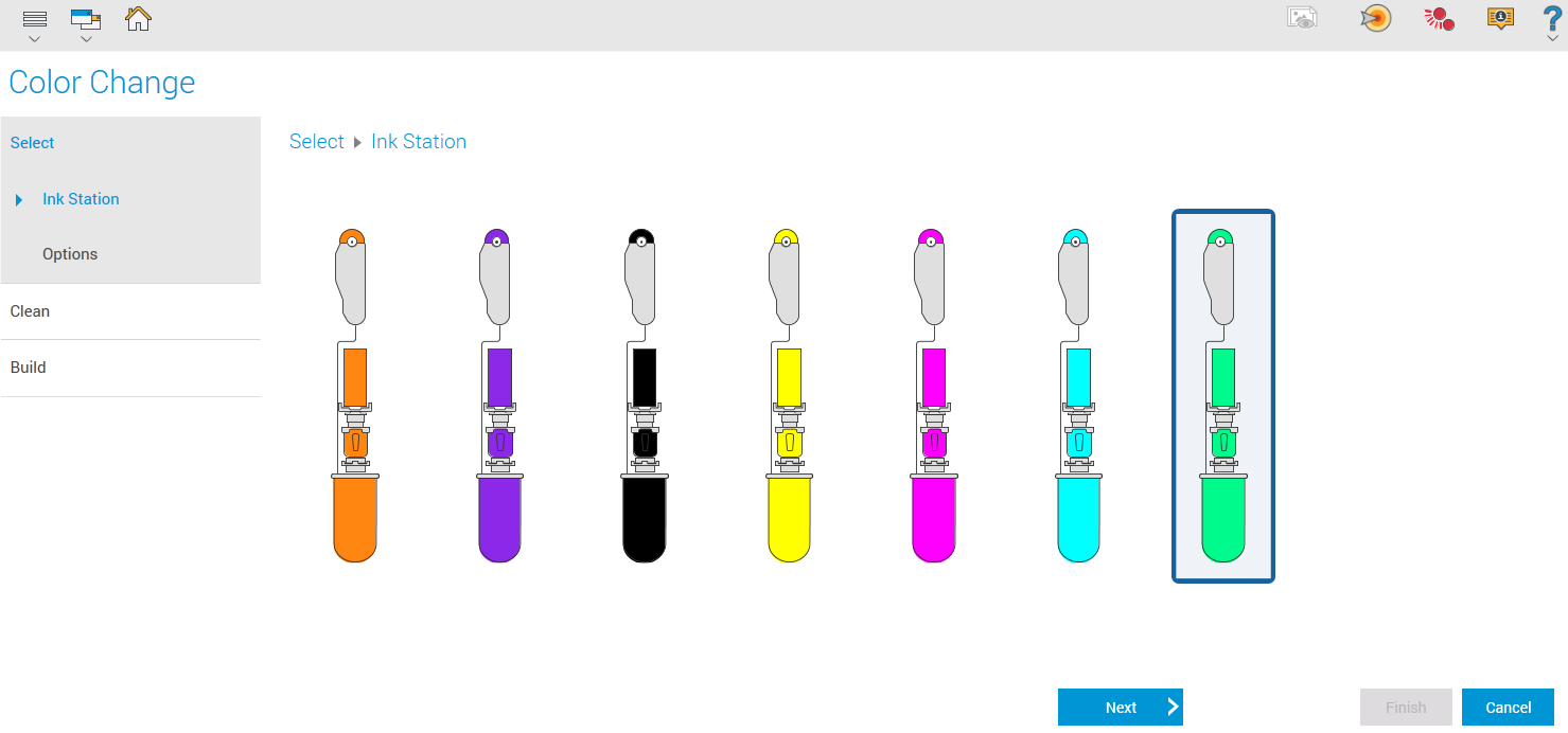 Defining the Colors (Build Ink) | HP® Support